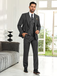 Load image into Gallery viewer, Mens Suit Slim Fit 3 Piece Suit Men Formal Tuxedo Set
