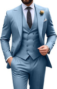 Load image into Gallery viewer, Mens Suit Slim Fit 3 Piece Suit Men Formal Tuxedo Set