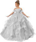 Load image into Gallery viewer, Tulle Flower Girl Dresses for Wedding Lace Applique Princess