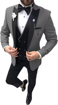 Load image into Gallery viewer, Wedding Tuxedo Dinner 3 Men Piece Suit