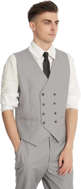 Load image into Gallery viewer, Stylish Peak Lapel Double Breasted One Button 3 Piece Men's Suit