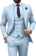 Load image into Gallery viewer, Mens Suit Slim Fit 3 Piece Suit Men Formal Tuxedo Set