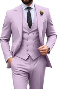 Load image into Gallery viewer, Mens Suit Slim Fit 3 Piece Suit Men Formal Tuxedo Set