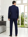 Load image into Gallery viewer, Mens Suit Slim Fit 3 Piece Suit Men Formal Tuxedo Set