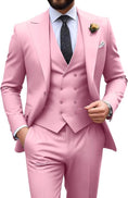 Load image into Gallery viewer, Mens Suit Slim Fit 3 Piece Suit Men Formal Tuxedo Set