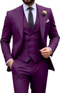 Load image into Gallery viewer, Mens Suit Slim Fit 3 Piece Suit Men Formal Tuxedo Set