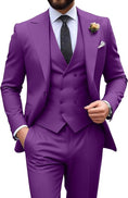 Load image into Gallery viewer, Mens Suit Slim Fit 3 Piece Suit Men Formal Tuxedo Set