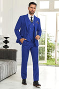 Load image into Gallery viewer, Mens Suit Slim Fit 3 Piece Suit Men Formal Tuxedo Set