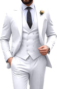 Load image into Gallery viewer, Mens Suit Slim Fit 3 Piece Suit Men Formal Tuxedo Set