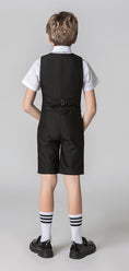 Load image into Gallery viewer, Black Outfit Summer 4 Piece Kids Boys