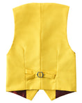 Load image into Gallery viewer, Yellow 4 Piece Boys' Formal Suit Set with Vest Pants Dress Shirt and Tie BS51