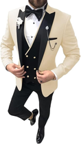 Charger l'image dans la visionneuse de la galerie, Wedding Tuxedo Dinner 3 Men Piece Suit
