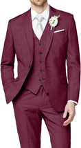 Charger l'image dans la visionneuse de la galerie, Wedding Groomsmen Prom Business 3 Piece Men's Suit
