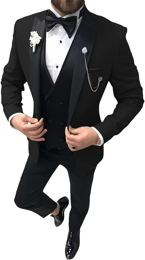 Wedding Tuxedo Dinner 3 Men Piece Suit