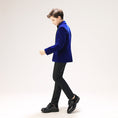 Gallery viewerに画像を読み込む, Royal Blue Velvet 5 Piece Boy's Formal Boys Suits
