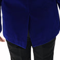 Cargar la imagen en la vista de la galería, Royal Blue Velvet 5 Piece Boy's Formal Boys Suits
