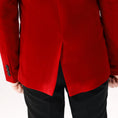 Charger l'image dans la visionneuse de la galerie, Red Velvet 5 Piece Boy's Formal Boys Suits
