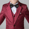 Bild in Galerie-Betrachter laden, Unique Design Slim Fit Modern 5 Piece Boys Suits
