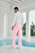 Load image into Gallery viewer, Seersucker Striped Men's Summer Pants
