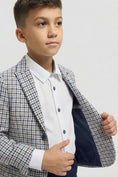 Load image into Gallery viewer, Boys Houndstooth for Formal Events Classic Blazer
