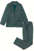 Bild in Galerie-Betrachter laden, Boys Forest Green 2-Piece Suit for Tuscan Villa Weddings
