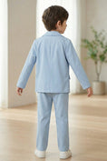 Load image into Gallery viewer, Boys Sky Blue Casual 2-Piece Suit for Country Weddings
