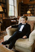 Bild in Galerie-Betrachter laden, Boys Black Double-Breasted 2-Piece Suit
