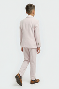Load image into Gallery viewer, Boys Sage Green Textured 3-Piece Suit for Weddings & Formal Events
