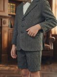 Bild in Galerie-Betrachter laden, Boys Gray Herringbone Single-breasted 2-piece Suit
