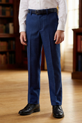 Bild in Galerie-Betrachter laden, Boys Navy Blue Tailored Pants
