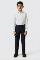 Boys Classic Dress Pants Tailored Formal Trousers