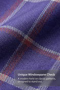 Bild in Galerie-Betrachter laden, Boys Deep Purple Plaid 2-Piece Suit for Garden Weddings & Outdoor

