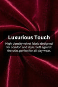 Bild in Galerie-Betrachter laden, Boys Burgundy Velvet 2-Piece Suit for Christmas Weddings
