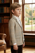 Bild in Galerie-Betrachter laden, Boys Blue Plaid Dress Pants

