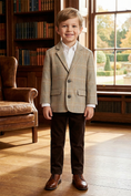 Bild in Galerie-Betrachter laden, Boys Blue Plaid Dress Pants

