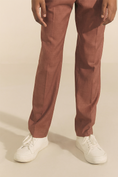 Load image into Gallery viewer, Boys Rust Slim Fit Dress Pants
