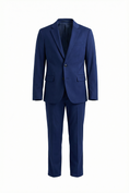 Bild in Galerie-Betrachter laden, Boys Royal Blue Notch Lapel 2-Piece Suit
