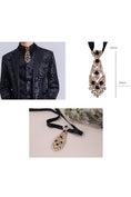 Load image into Gallery viewer, Boys Palace Feng Rhinestone Bow Tie

