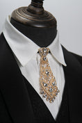 Load image into Gallery viewer, Boys Palace Feng Rhinestone Bow Tie
