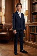 Boys Navy Classic 2-Piece Suit