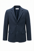 Load image into Gallery viewer, Boys Navy Notch Lapel Suit Jacket
