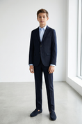 Load image into Gallery viewer, Boys Navy Classic Jacket & Pants 2-Piece Suit
