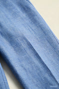 Bild in Galerie-Betrachter laden, Boys Light Blue Linen Trousers
