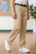 Bild in Galerie-Betrachter laden, Boys Khaki Pleated Trousers
