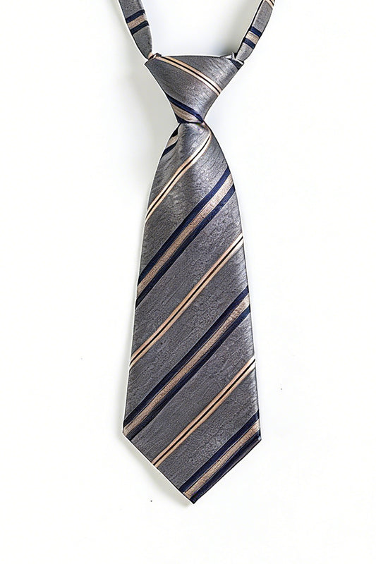 Boys Multicolored Twill Tie