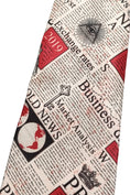 Bild in Galerie-Betrachter laden, Boys British Retro Newspaper Tie
