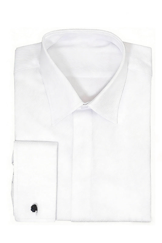 Boys White Formal Dress Shirt