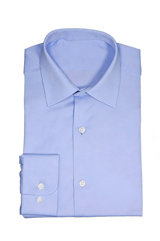 Boys Light Blue Formal Dress Shirt