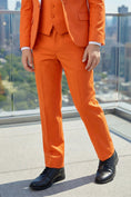Bild in Galerie-Betrachter laden, Boys Vibrant Orange 3-piece Tuxedo Suit

