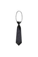 Boys Black Pre-tied Necktie